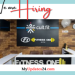 Cultfit Healthcare Sales Internship 2024 ₹18,000Month – Apply by 19th September in Hyderabad