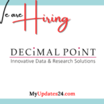 Decimal Point Analytics HR Internship 2024 Stipend Rs. 10,000Month - Apply by 1st September