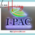 I-Pac Internship: Rs.20,000 stipend per month. Apply by September 6th