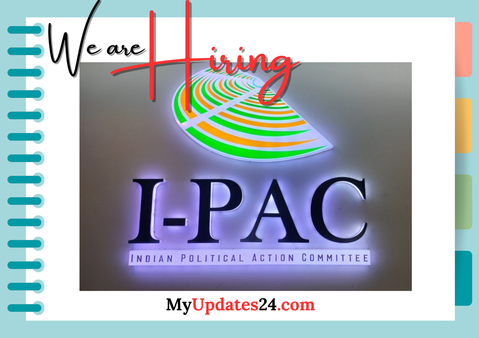 I-Pac Internship: Rs.20,000 stipend per month. Apply by September 6th