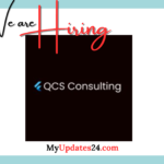 QCS Consulting is hiring for the role of Sales Executive