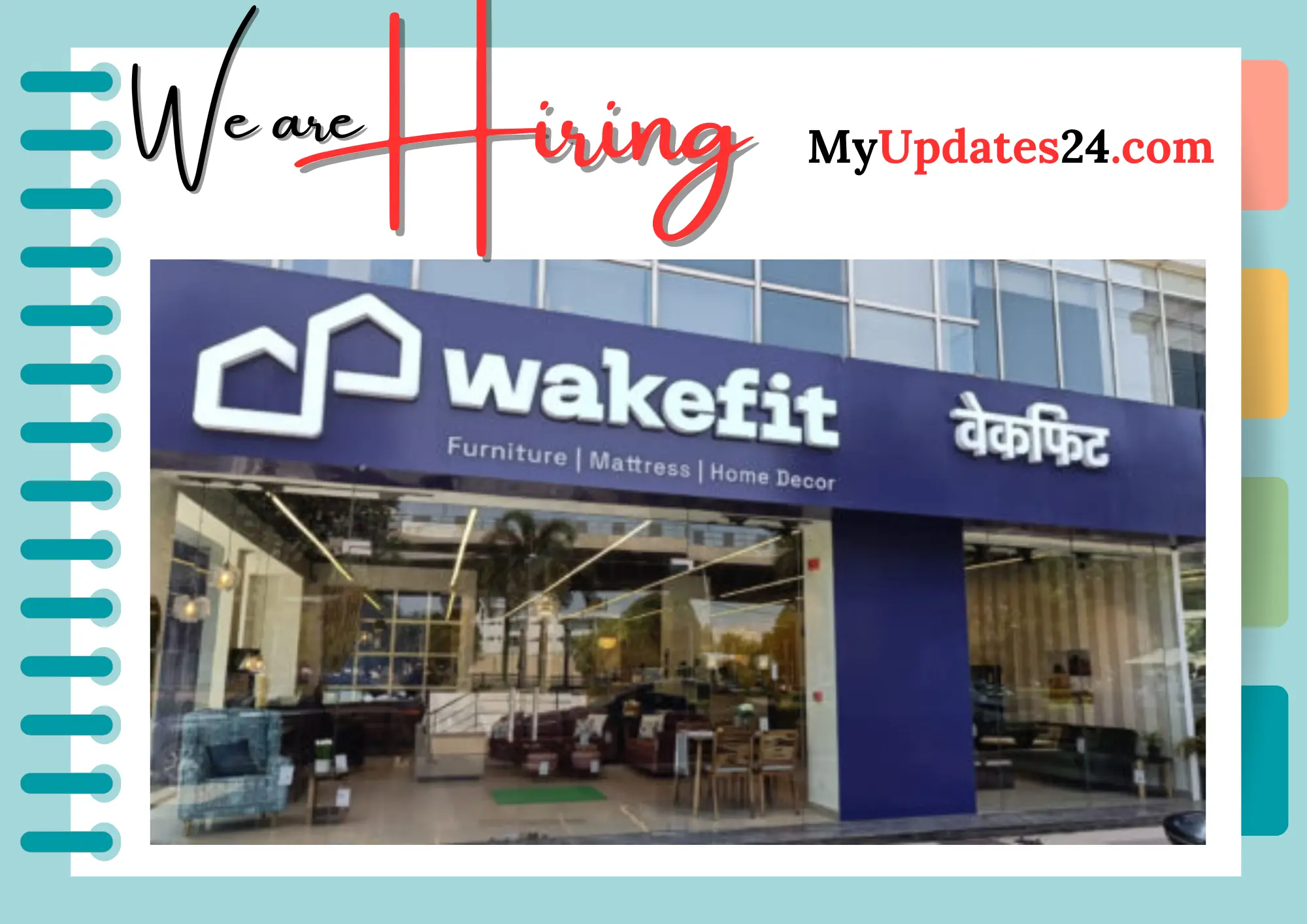 Wakefit Store Fashion Consultant Internship – ₹15,000Month Stipend Apply by Sept 26