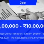 HR Manager at DREAM SEEKER TECHNOLOGY Hybrid ₹8-10 Lakh Apply by 10th Oct