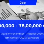 Visual Merchandiser at Material Depot - ₹5,00,000 - ₹8,00,000 CTC