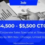 Corporate Sales Specialist at Stessa (Chicago, United States) $4,500 - $5,500 Work From Home