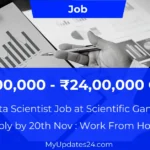 Data Scientist Job at Scientific Games ₹8,00,000 - ₹24,00,000 Full-time Remote Role