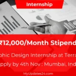 Graphic Design Internship at TerraVita 2024 Exciting Opportunity with Stipend of ₹12,000Month