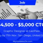 Graphic Designer Job at LastPass (San Diego, United States) $4,500 - $5,000 Work From Home