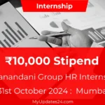 Hiranandani Group HR Internship 2024 Exciting Opportunity ₹10,000 Stipend