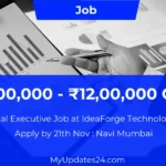 Senior Legal Executive Job at IdeaForge Technology Limited (Navi Mumbai) ₹9,00,000 - ₹12,00,000 Full-time