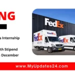 Data Analytics Internship at FedEx ₹55,000Month Stipend Apply By 19th December