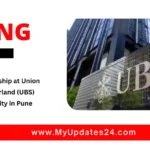 Finance Internship at Union Bank of Switzerland (UBS) Paid Opportunity in Pune