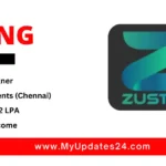 Graphic Designer at ZustPe Payments Private Limited (Chennai) CTC ₹2.52-3.72 LPA Freshers Welcome