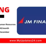 Human Resources Internship at JM Financial Stipend ₹10,000month Apply By 11th Dec