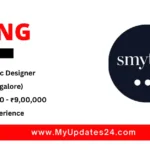 Senior Graphic Designer at Smytten (Bangalore) CTC ₹7,00,000 - ₹9,00,000 4-5 Years Experience