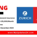 Zurich Kotak General Insurance Internship Stipend Up to ₹25,000Month Work from Home Apply By 12th December 2024