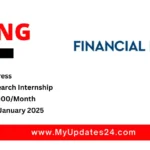 Financial Express Business Research Internship Stipend ₹10,000Month Apply by 3rd January 2025