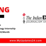 Indian Express Business Strategy Internship 2025 Stipend ₹5,000Month