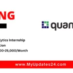 Quantiphi Analytics Talent Acquisition Internship 2025 Stipend ₹20,000-25,000Month