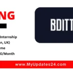 UI/UX Design Internship at Bditto (London, UK) Work from Home Stipend ₹7,500Month